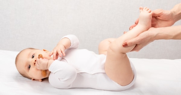 בריאות כף הרגל של התינוק